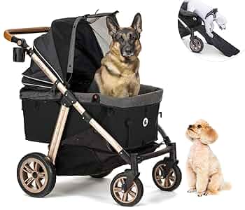 ペットカート nana I bought a new super compact car for my dog ​​and it was so